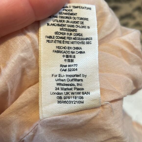 Free People Floral Skies Hi-Low Ruffle Midi Dress S - Picture 8 of 9